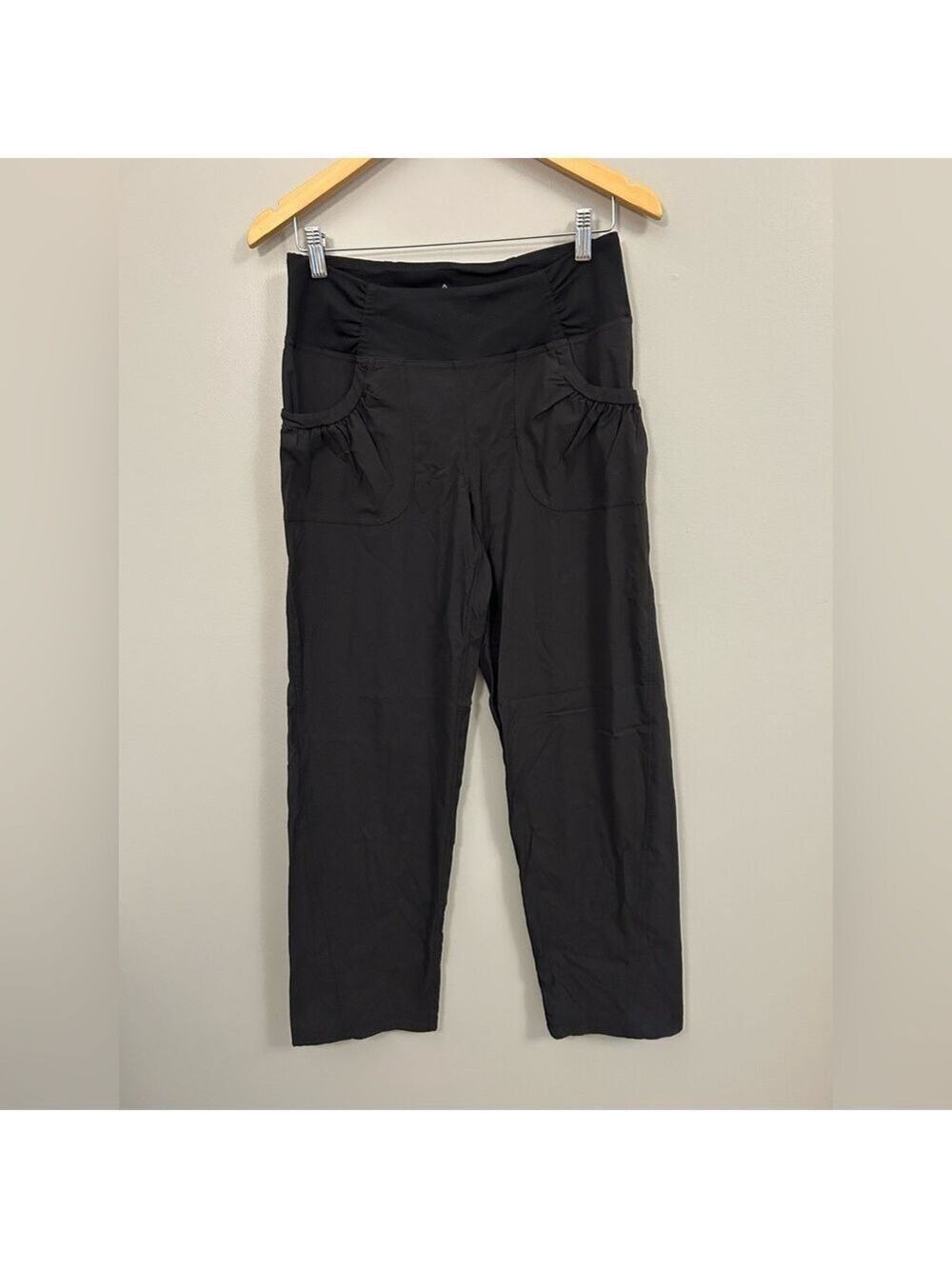 Prana Black Athletic Pants Medium Short Inseam